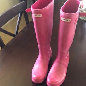 Great used condition hunter boots